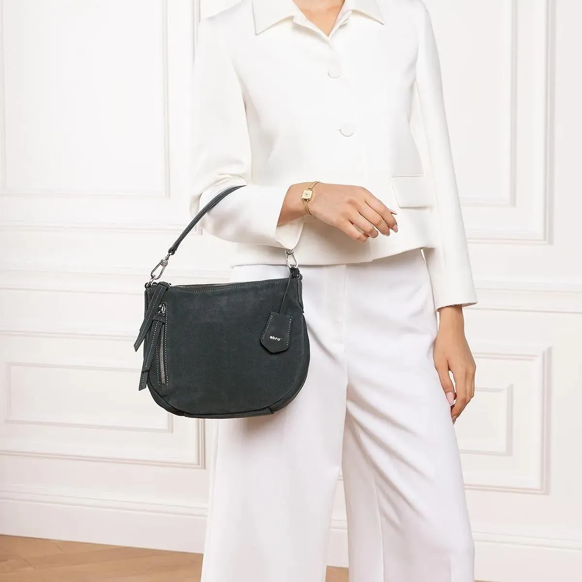  Abro  Beutel Juna Small/ Sage  Sage  Hobo Bag 