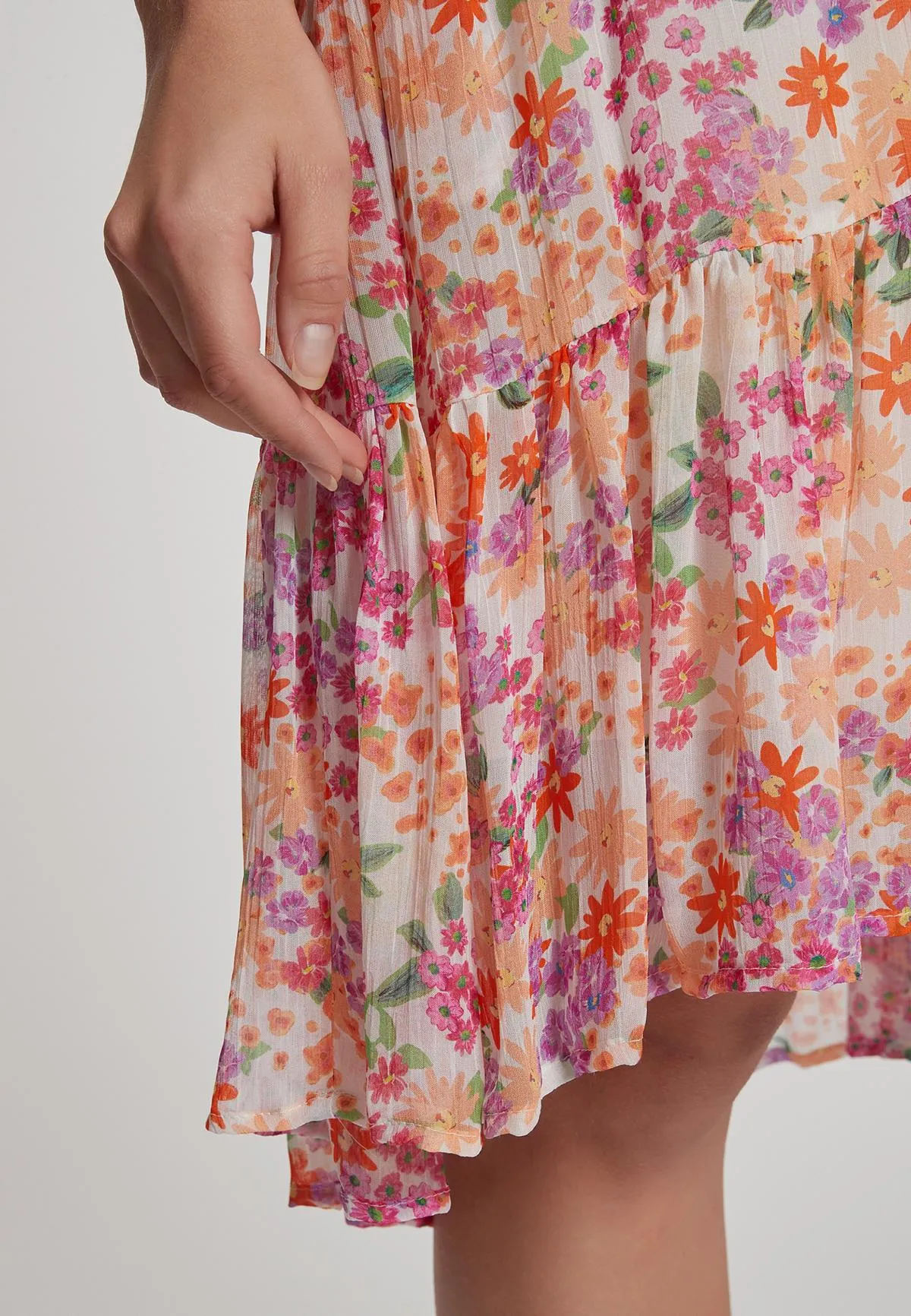 Chiffonkleid Gifora