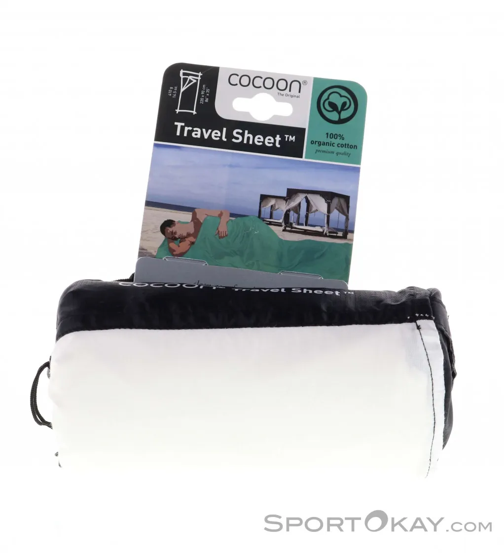 Cocoon Travel Sheet Bio-Baumwoll Sleeping Bag