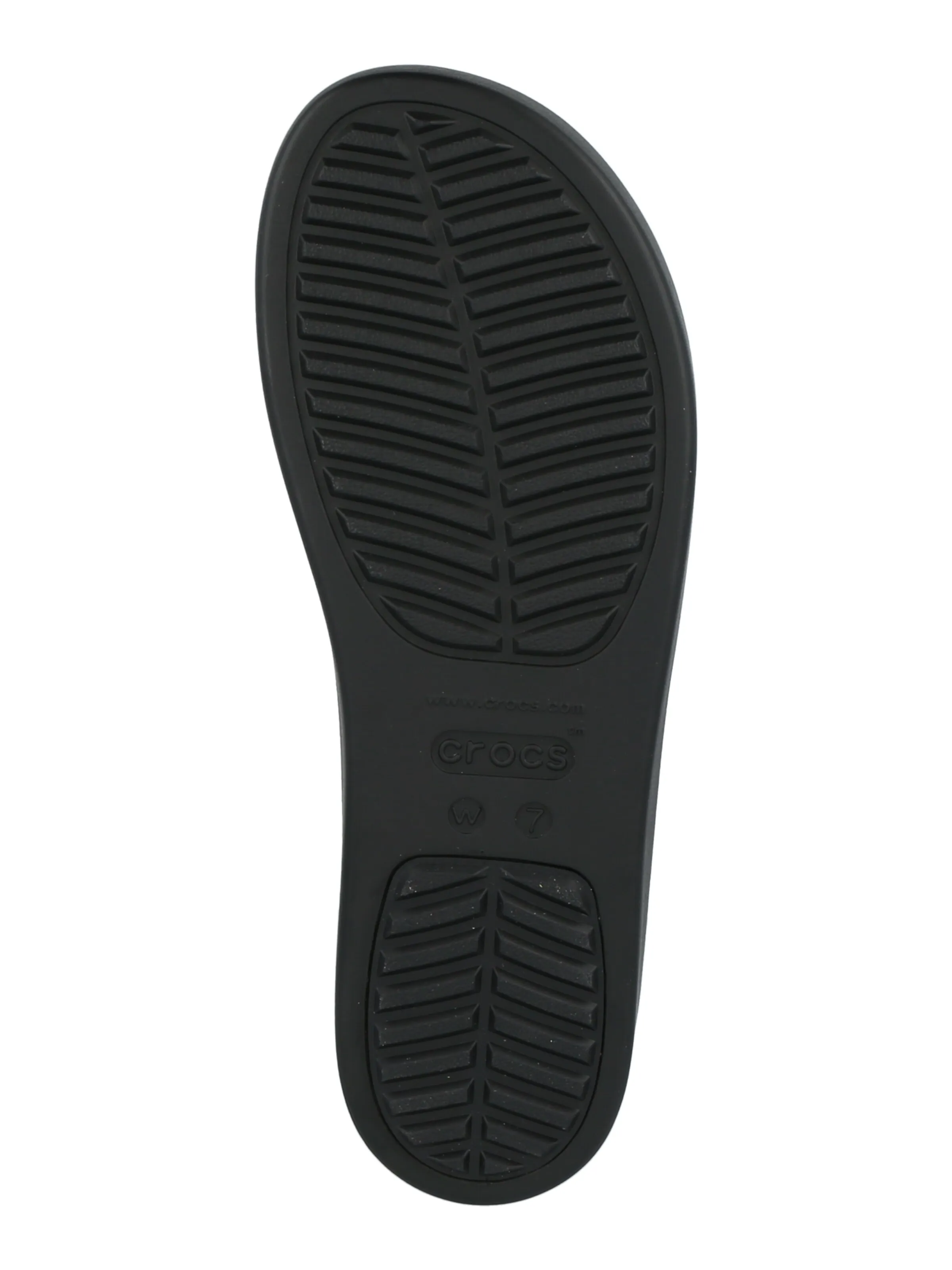 Crocs Sandale 'Brooklyn' in Schwarz