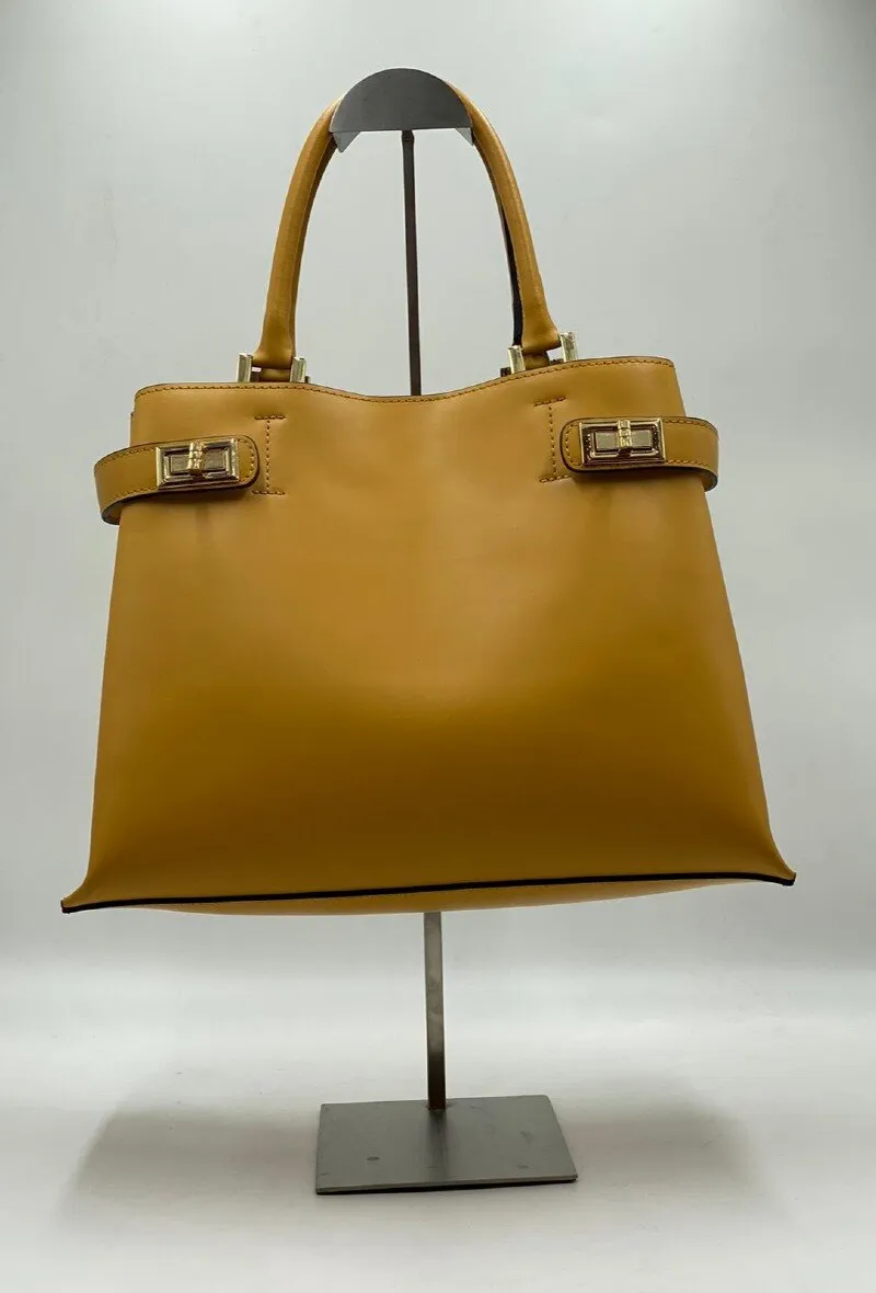 Double Clasp Bag