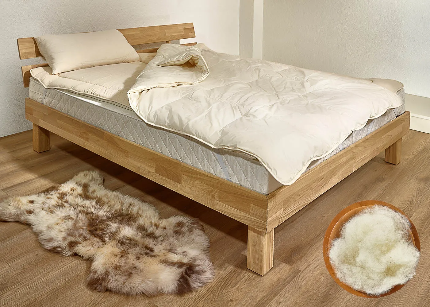 Einfaches Oberbett
