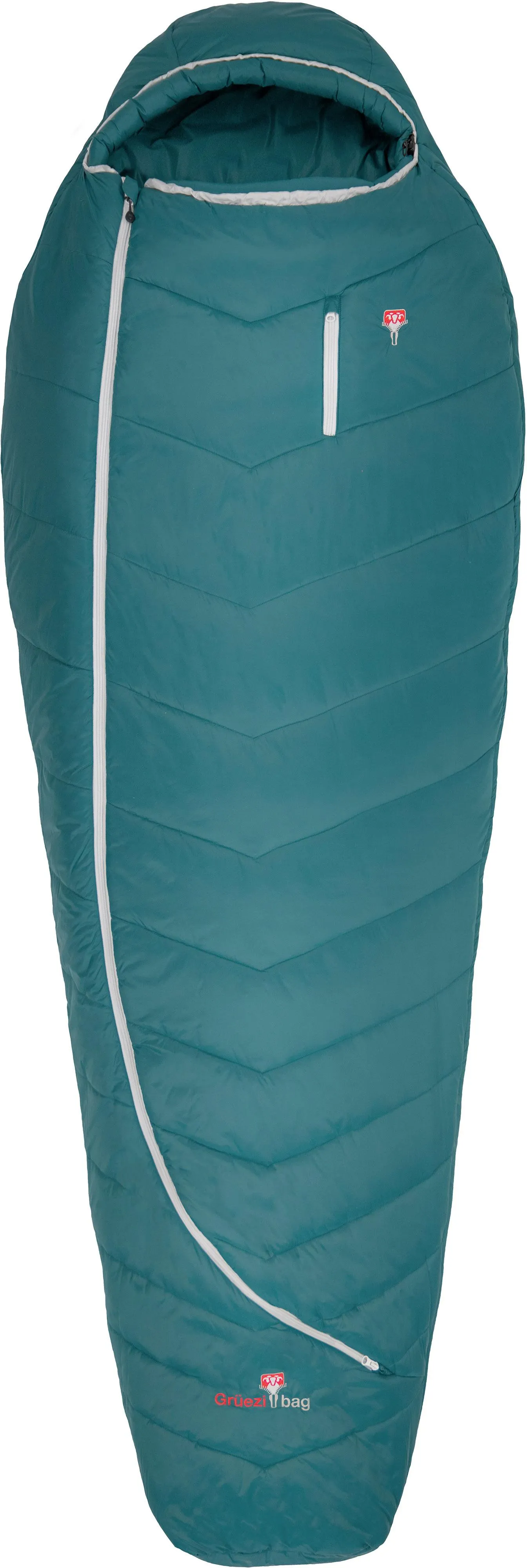 Grüezi Bag Synpod Island Kunstfaserschlafsack pine green im Online Shop von kaufen