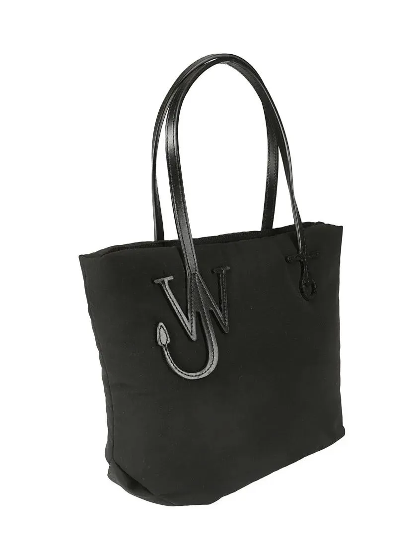   J.W.Anderson  Beige Tote Bag With Black Handles Black  Tote 