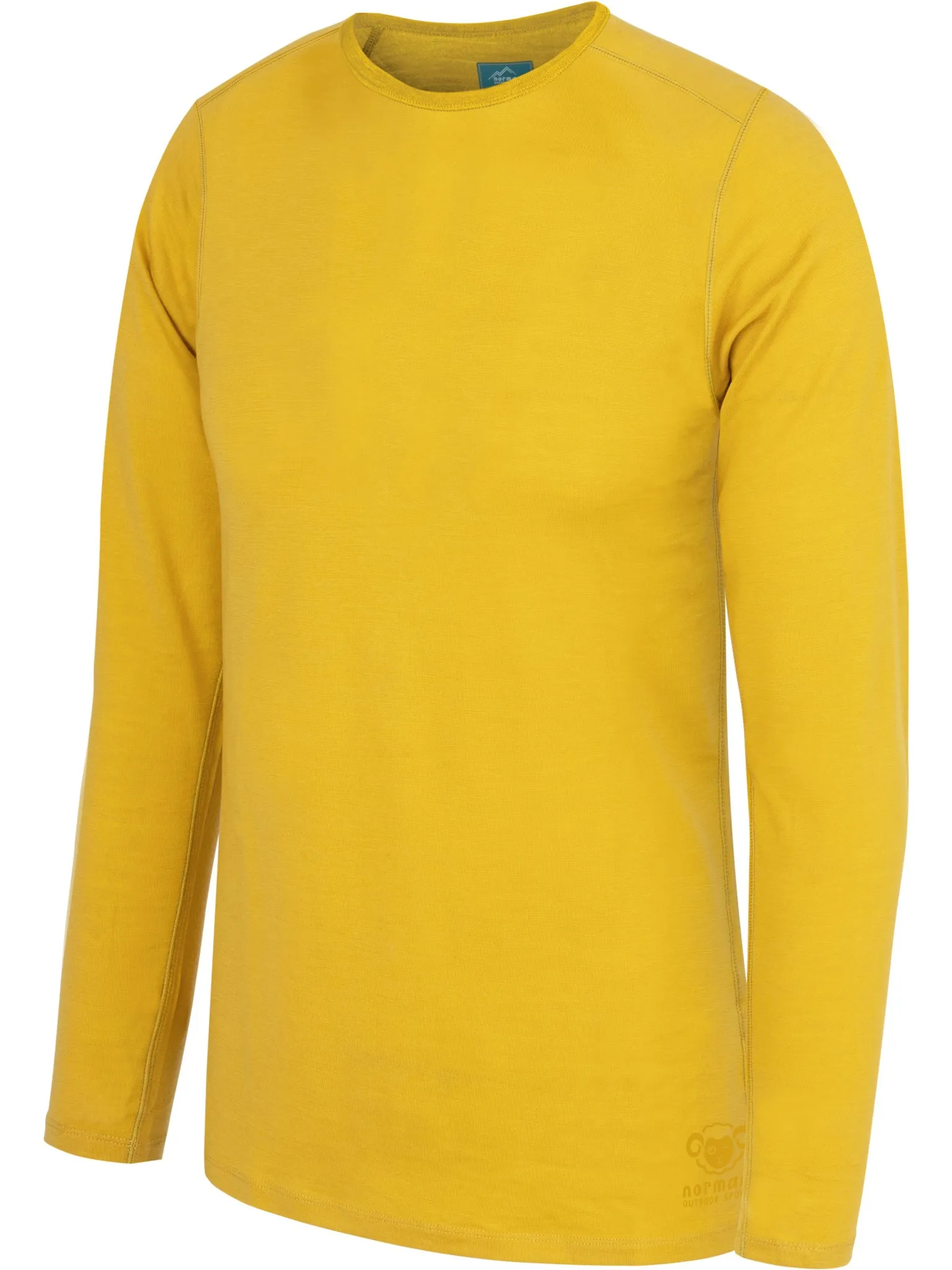 Kinder Merino Langarm „Broome“ Gelb