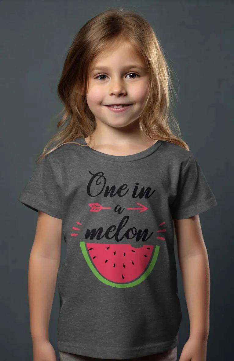 Mädchen-T-Shirt | eine pro Melone
