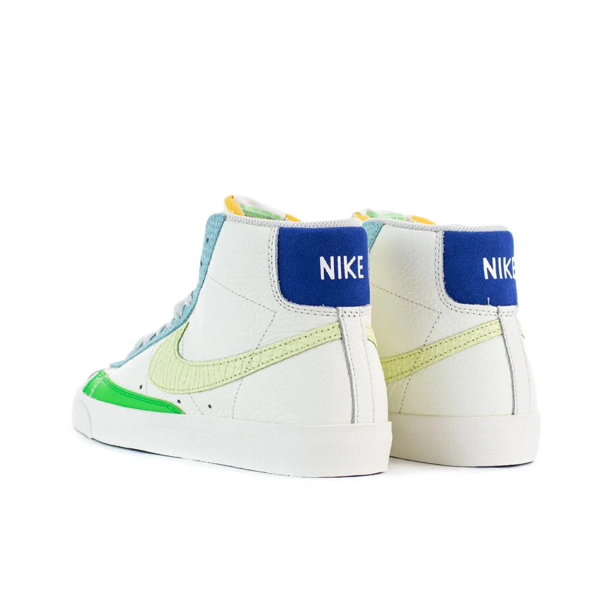 Nike Wmns Blazer Mid 77 DQ0865-100 - beige-türkis-gelb-grün
