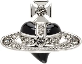 Ohrringe Vivienne Westwood Diamante Heart Single Stud Earring 6201033R-02P381-CN