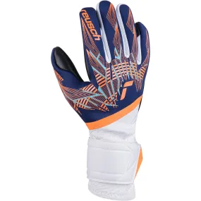 Reusch PURE CONTACT GOLD Torwarthandschuhe premium blue-electric orange-black im Online Shop von kaufen