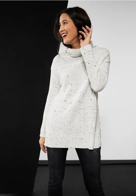 Street One Langer Rollkragenpullover 