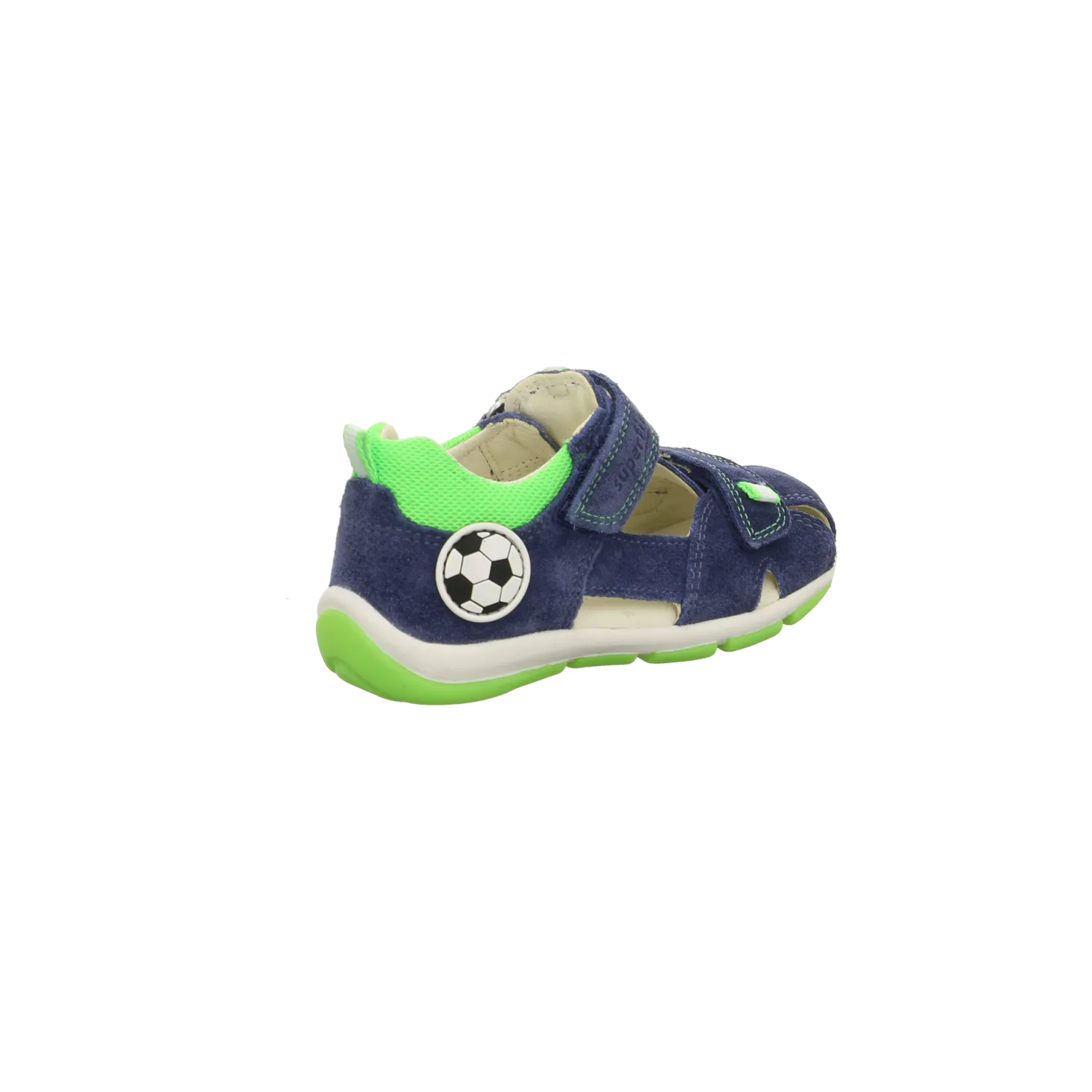Superfit Sandale fersengeschl. denim / hell-blau