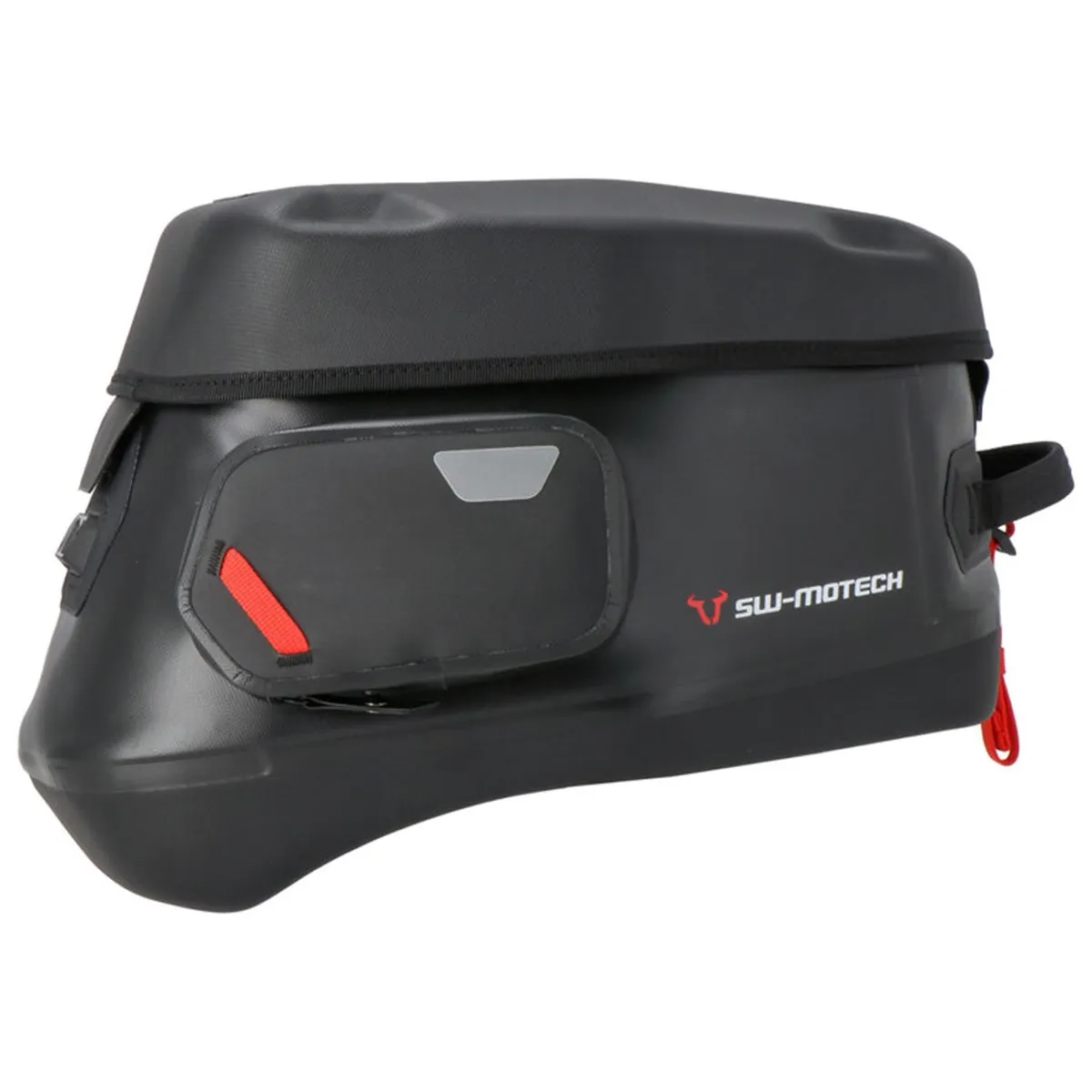 SW-MOTECH Tankrucksack PRO City WP, schwarz-grau-rot, 9 Liter