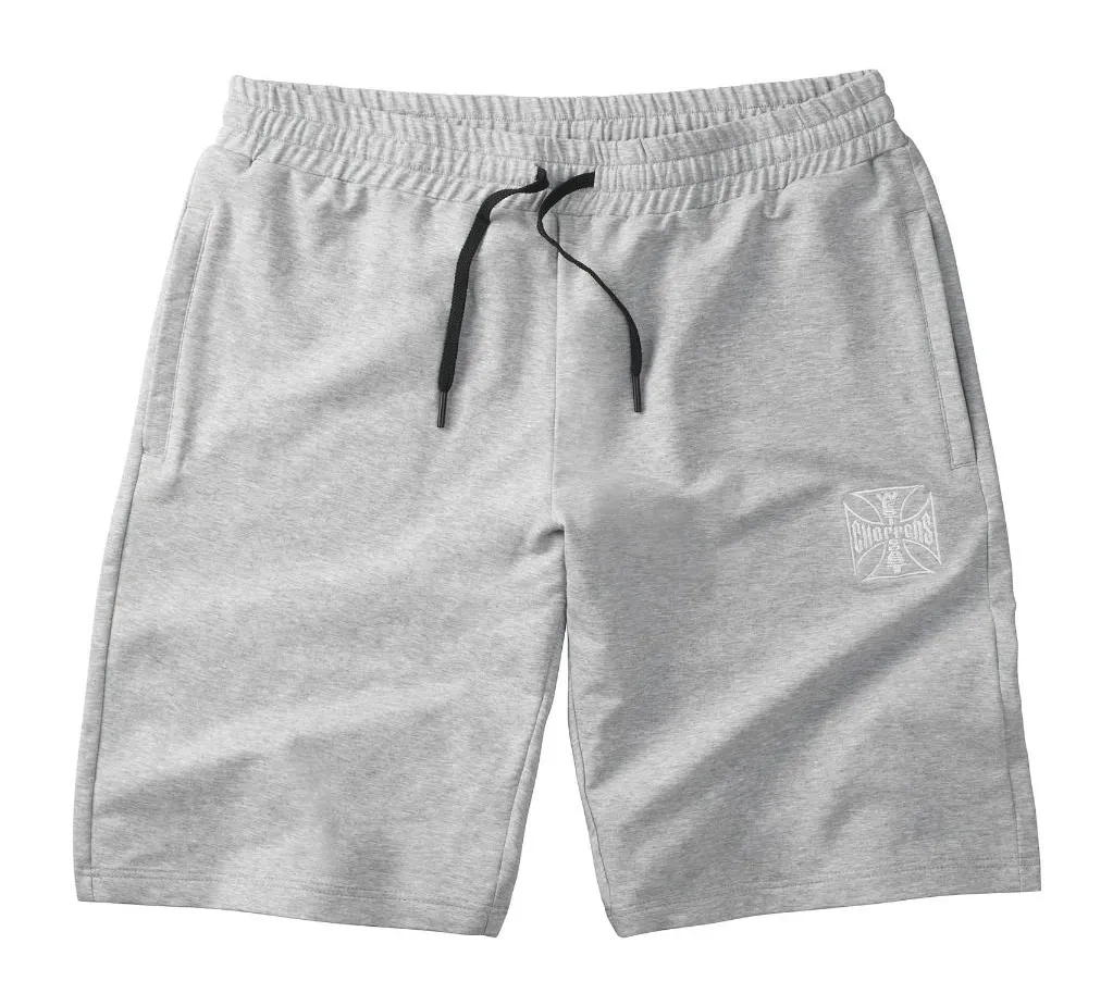 West Coast Choppers Shorts Fool Proof grau meliert